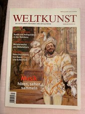 Weltkunst zeitschrift kunst gebraucht kaufen Weltkunst zeitschrift kunst gebraucht kaufen  Einbeck