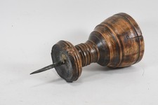 C19p04 holz kerzenleuchter gebraucht kaufen  Neu-Ulm