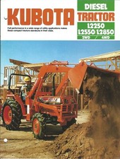 Equipment brochure kubota d'occasion  Expédié en Belgium