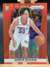 Panini Prizm DECA Jared Mccain #24 Red Prizm Rookie RC 76ers /199 2024-25, usado comprar usado  Enviando para Brazil