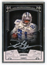 2015 Topps Museum moldura prata Deion Sanders moldura automática 9/15 HOF SP no cartão comprar usado  Enviando para Brazil