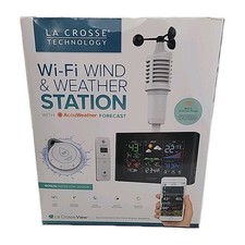 NOVA estação de vento e clima La Crosse Technology Wi-Fi com AccuWeather nova na caixa comprar usado  Enviando para Brazil