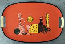 Vintage orange fiberboard for sale  Sunnyvale