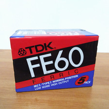 Audiocassette vergini tdk usato  Vallo di Nera