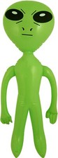 64cm inflatable alien for sale  HOUNSLOW