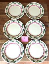 Rare série assiettes d'occasion  Gouville-sur-Mer