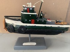 Wooden tug model for sale  Johnston