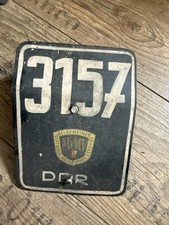Kennzeichen ddr admv gebraucht kaufen  Georgenthal