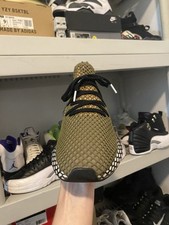 Adidas Deerupt Runner 'Caqui Cru' Tamanho 10 Masculino, usado comprar usado  Enviando para Brazil