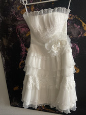 Brautkleid kurz neu gebraucht kaufen  Bad Münder