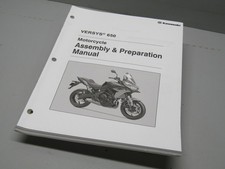 2022 KAWASAKI KLE650 VERSYS 650 MANUAL DE MONTAGEM E PREPARAÇÃO DE MOTOCICLETA comprar usado  Enviando para Brazil