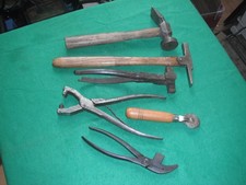 Vintage cobbler tools for sale  STOKE-ON-TRENT