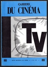 Cahiers cinéma 118 d'occasion  Ranville