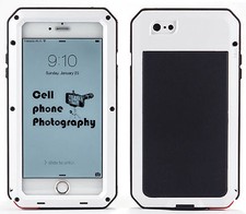 Capa de metal Gorilla Glass para iPhone 7 7 Plus/6S 5S à prova d'água à prova de poeira comprar usado  Enviando para Brazil