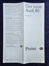 Audi quattro preisliste gebraucht kaufen  Vechta
