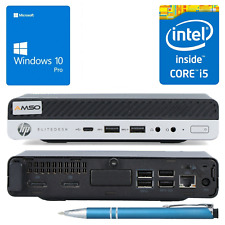 HP EliteDesk 800 G3 mini PC i5-6500 8/16/32GB - 0/256/512/1024GB SSD Win 10 Pro, używany na sprzedaż  PL
