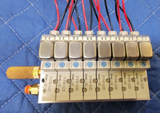 ¡BONITO! Electroválvulas de aire SMC SYJ314M-5LOZD 24v de 8 lugares y bloque colector segunda mano  Embacar hacia Mexico