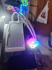 Corsair iCUE H100i ELITE CAPELLIX Liquid CPU Cooler White Bomba, Radiador, Ventiladores comprar usado  Enviando para Brazil