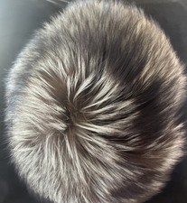 Pelzkappe silberfuchs elegant gebraucht kaufen  München
