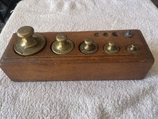 Antique brass weights for sale  RYE