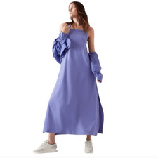 Usado, Vestido maxi Athleta Arrival azul escuro Adonis tamanho XL comprar usado  Enviando para Brazil
