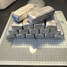 Aluminium ingot 250 for sale  IPSWICH
