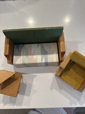 Sofá, cadeira e mesa de apoio vintage para sala de estar Strombecker, usado comprar usado  Enviando para Brazil