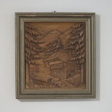 Bild holzrelief schwarzwaldhau gebraucht kaufen  Wolgast