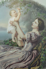 Grande lithographie couleurs d'occasion  Toulouse-