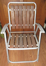 Vintage slat redwood for sale  Mays Landing