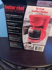 Cafeteira Better Chef 12 xícaras vermelha modelo IM-117R, usado comprar usado  Enviando para Brazil