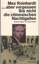 Max reinhardt ..... gebraucht kaufen  München