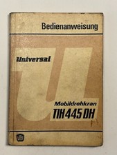 Bedienugsanleitung mobildrehkr gebraucht kaufen  Pulsnitz