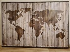 Bild weltkarte 140x200 gebraucht kaufen  Ballenstedt
