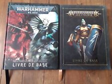 Warhammer livre base d'occasion  Roanne