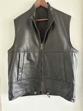 Gilet réversible cuir d'occasion  Villeneuve-Loubet