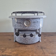Usado, Vintage. HALLER Enamelware Stove Kérosene 4-wick Enamel camping cooker Paraffin comprar usado  Enviando para Brazil