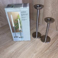 Kerzenleuchter edelstahl unben gebraucht kaufen  Ringsheim