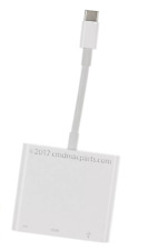 ADAPTADOR MULTIPORTA AV DIGITAL USB-C FABRICANTE DE EQUIPAMENTO ORIGINAL APPLE - Thunderbolt 3 HDMI USB-A - A1621, usado comprar usado  Enviando para Brazil