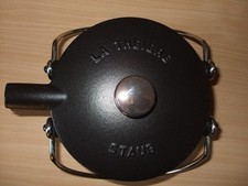 Staub teekessel schwarz gebraucht kaufen  Butjadingen