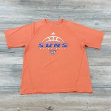 Camisa atlética Phoenix Suns basquete Adidas Climalite M manga curta esporte PHX comprar usado  Enviando para Brazil