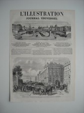 Gravure 1871. guerre d'occasion  Laxou