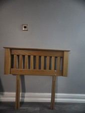 Wooden headboard single for sale  HOUNSLOW