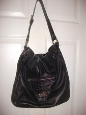 Black leather carpisa for sale  BRAINTREE