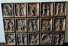 Bronze relief kreuzweg gebraucht kaufen  Neuenkirchen