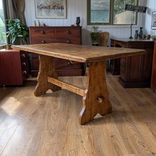 Oak refectory table for sale  LEE-ON-THE-SOLENT