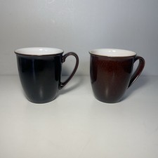 Denby mugs merlot for sale  MANCHESTER