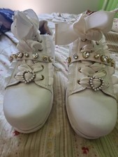 White wedge shoe d'occasion  Expédié en Belgium