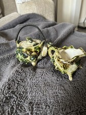 Majolica seashell conch for sale  HOUGHTON LE SPRING