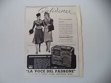Advertising pubblicità 1940 usato  Salerno